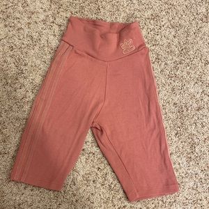 Adidas rose color shorts